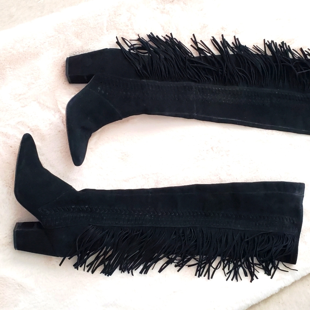 Rebecca Minkoff Over the knee Fringe Boots